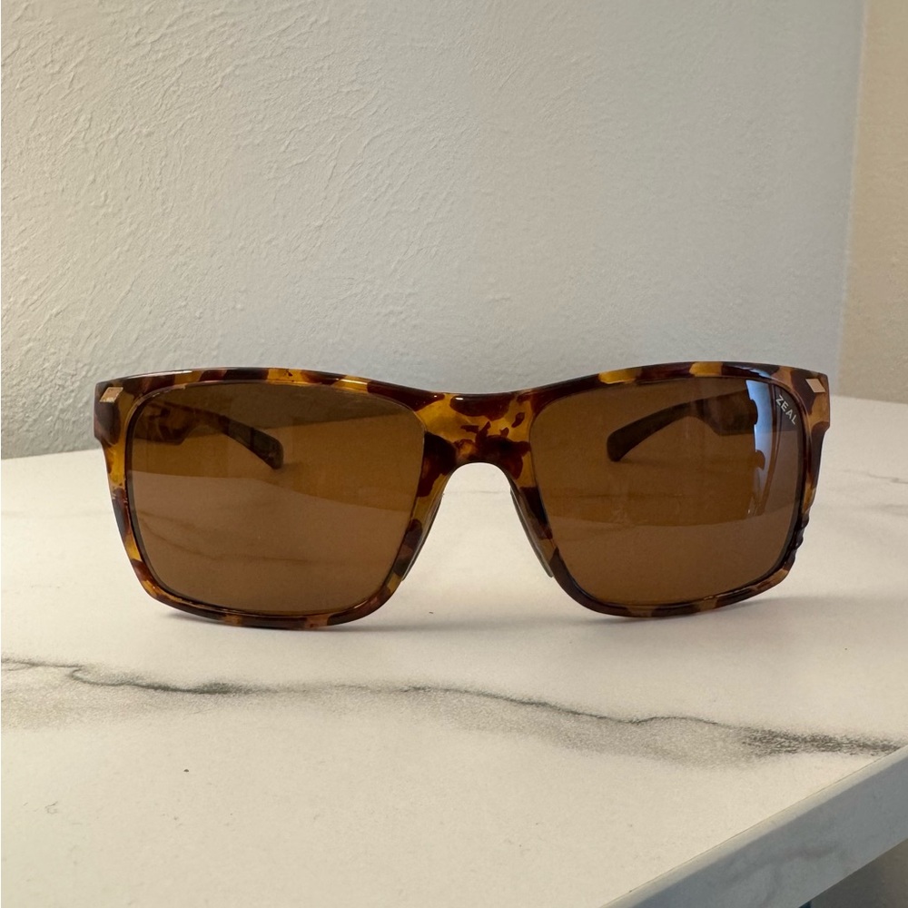 Tortoise Sunglasses - Zeal Polarized Brewer - Picture 2 of 7